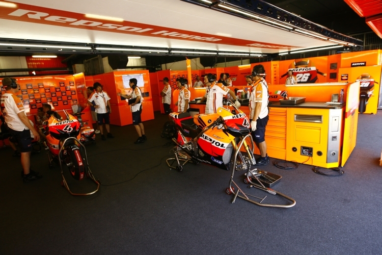 Andrea Dovizioso's Garage