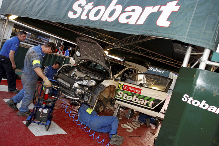 Das Stobart-Team in der Rallye-WM