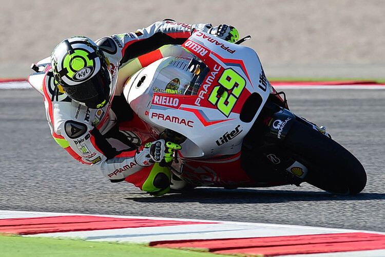 Andrea Iannone auf der Pramac-Ducati in Misano