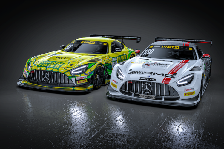 Die WINWARD Racing-Wagen in der DTM-Saison 2024