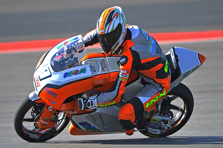 Kalex-KTM-Pilot Toni Finsterbusch