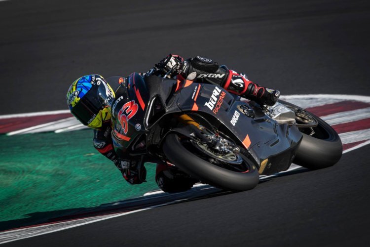 Tito Rabat beim Misano-Test