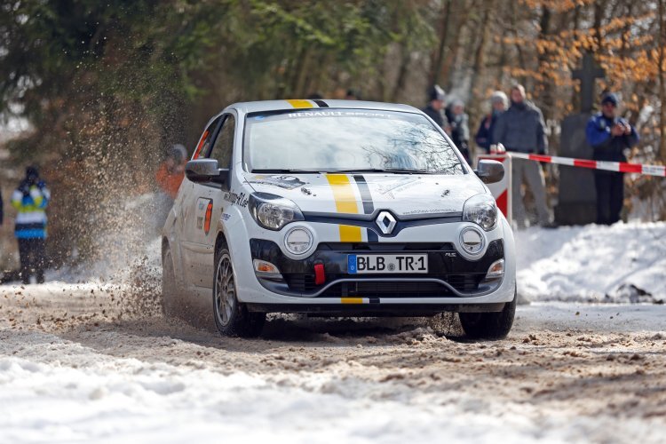 Renault Twingo bei der deutschen «Winterrallye»