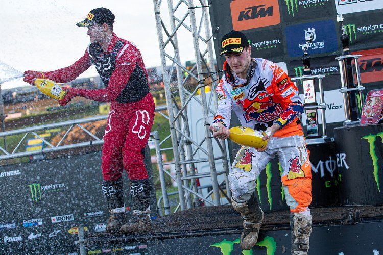 Jeffrey Herlings und Tim Gajser standen 2020 immer auf dem Tagespodium