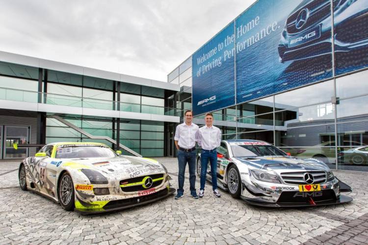 Chance bei Mercedes: Maximilian Buhk und Maximilian Götz