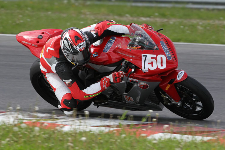 Lukas Trautmann auf seiner MV Agusta