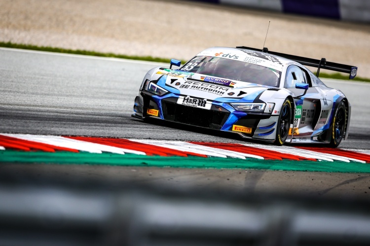 Der Audi R8 LMS von Dennis Marschall auf dem Red Bull Ring