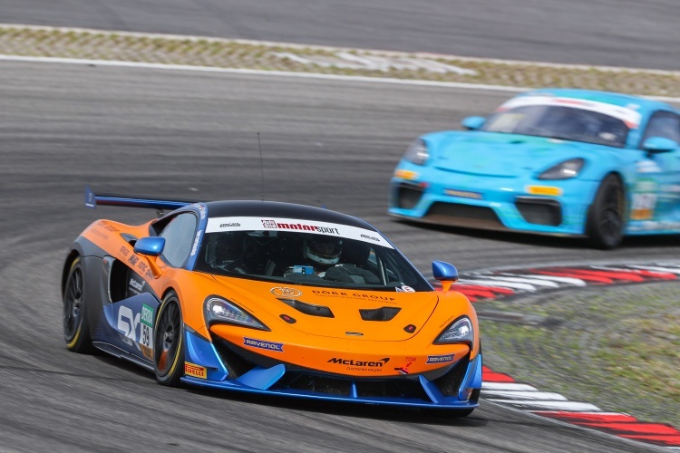 Der McLaren 570S GT4 von Patricija Stalidzane