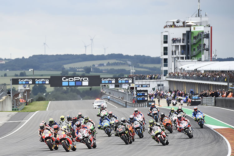 Die MotoGP-WM gastiert von 13. bis 15. Juli auf dem Sachsenring