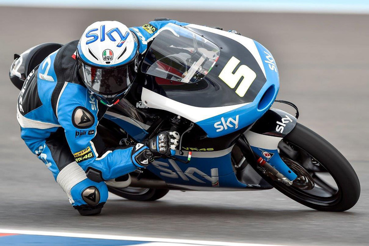 Romano Fenati hat bisher schon sechs Moto3-GP-Siege errungen