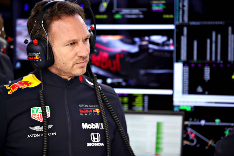 Red Bull Racing-Teamchef Christian Horner