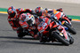 Andrea Dovizioso (04) vor Petrucci und Bradl: Hätte er den Jerez-Sieg verdient?