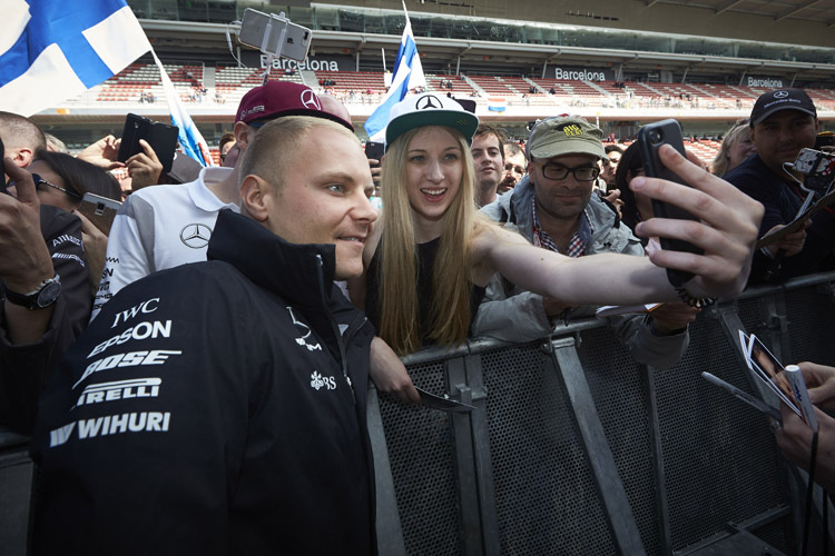 Die Fans sind Valtteri Bottas wichtig