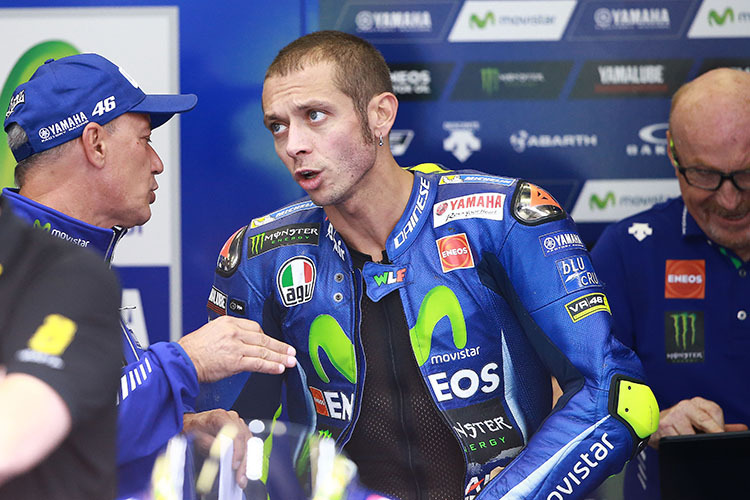 Luca Cadalora mit Valentino Rossi 