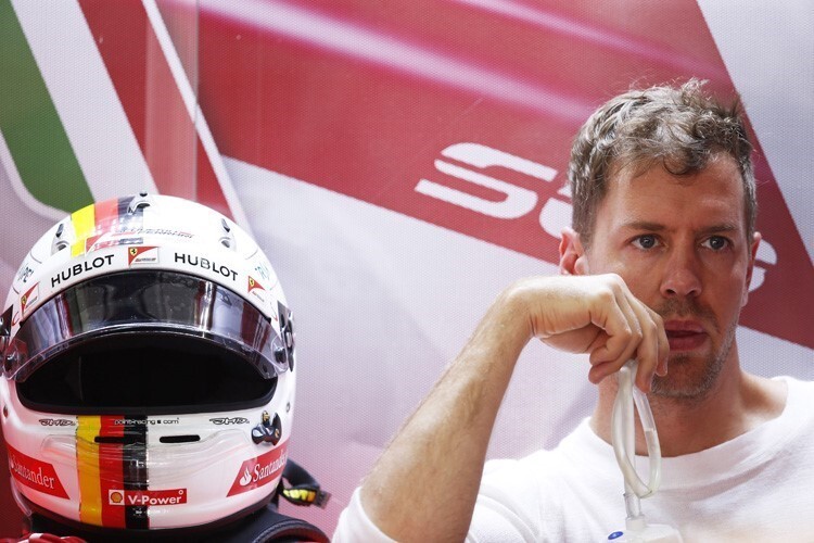 Sebastian Vettel ist schon out!