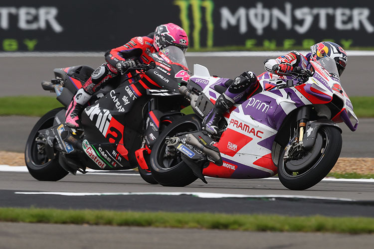 Sprint in Silverstone: Johann Zarco ließ Aleix Espargaró hinter sich