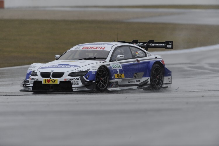 In Hockenheim vorne: Titelverteidiger BMW