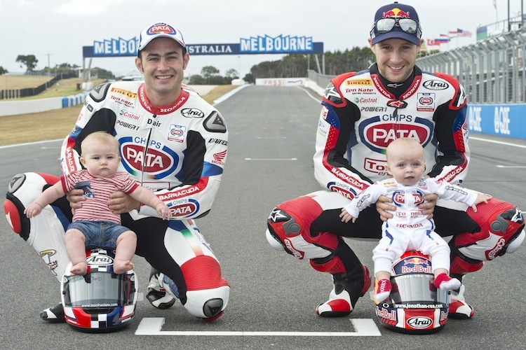 Bereits auf Phillip Island schnupperte der Honda-Nachwuchs bei der Superbike-WM