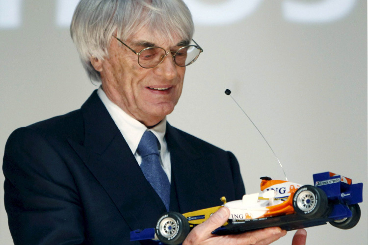 Bernie Ecclestone: Wird ihm einst sein Spielzeug weggenommen?