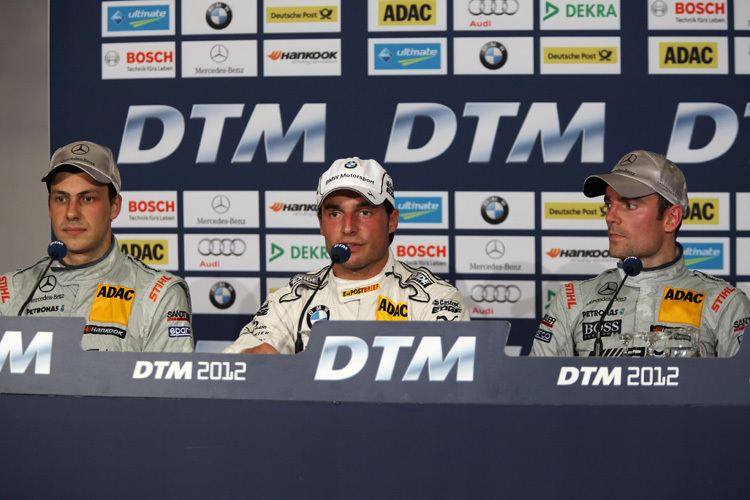 v.l. Paffett, Spengler und Green