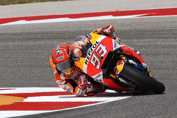 Marc Márquez auf dem Circuit of the Americas 