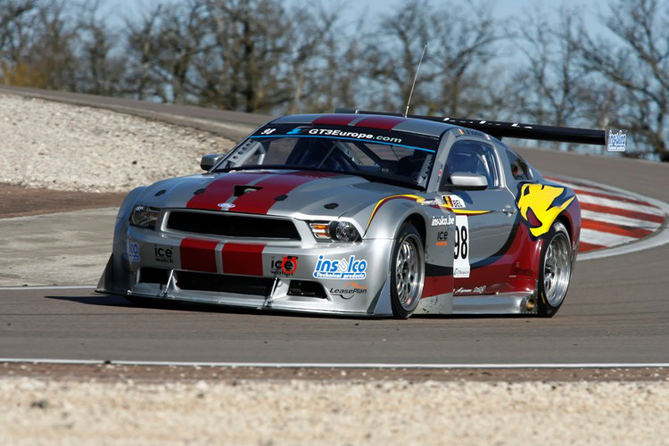 Durfte in Silverstone noch nicht rennen - Ford Mustang GT3