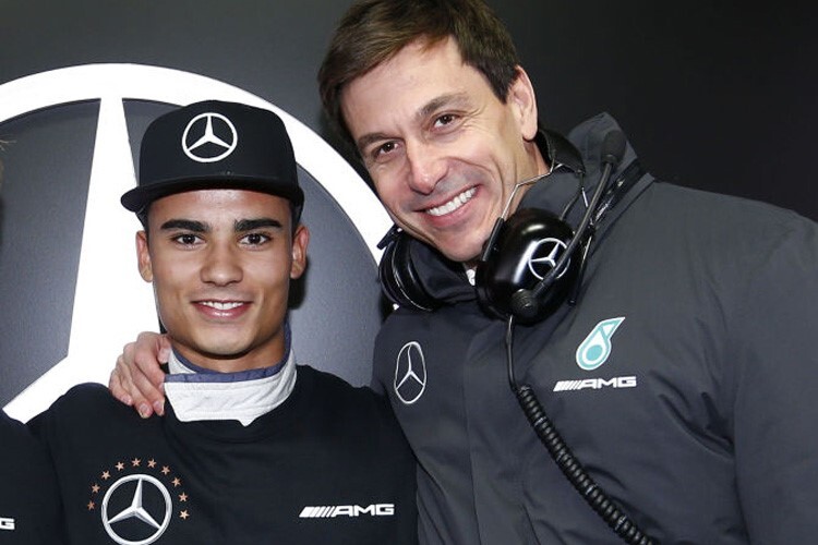 Pascal Wehrlein und Toto Wolff