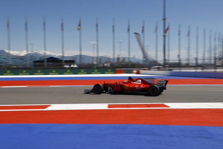 Kimi Räikkönen blieb 0,337 sec langsamer als Sebastian Vettel