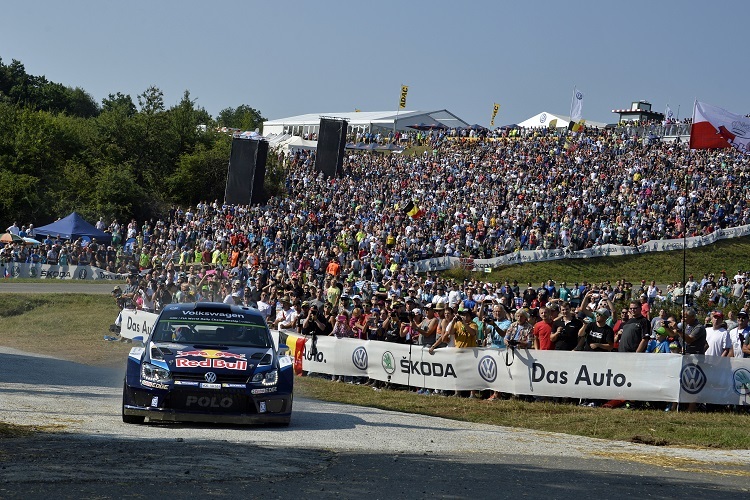Rallye Deutschland ist ein großes Spektakel für die Fans