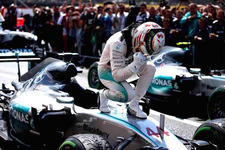 Lewis Hamilton und seine geliebte 44