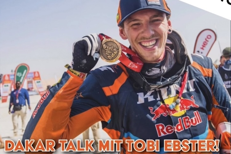 Tobias Ebster wurde bei der Rallye Dakar 2025 starker Neunter