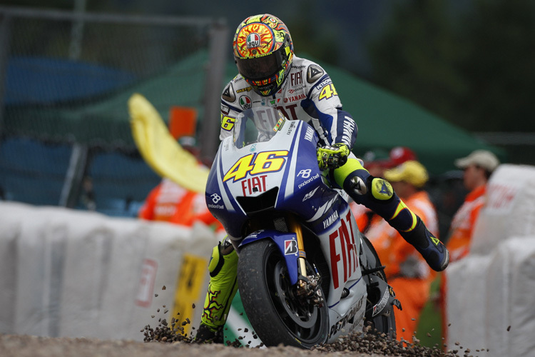 Rossi auf Abwegen