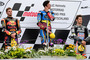 Podest Sachsenring: Binder, Sieger Márquez und Schrötter