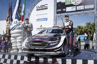 Sébastien Ogier bei seinem ersten Mexiko-Sieg 2013