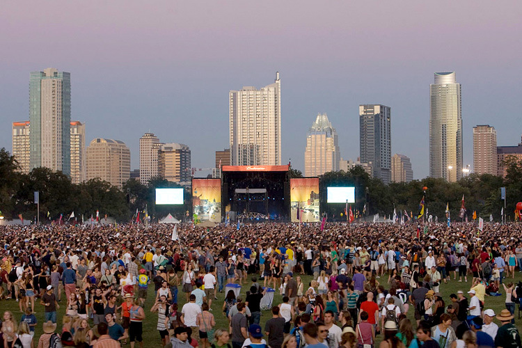 In Austin gibt es das ganze Jahr über Musikfestivals
