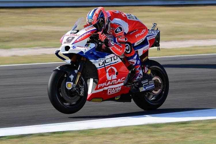 Danilo Petrucci auf der 2017er-Ducati