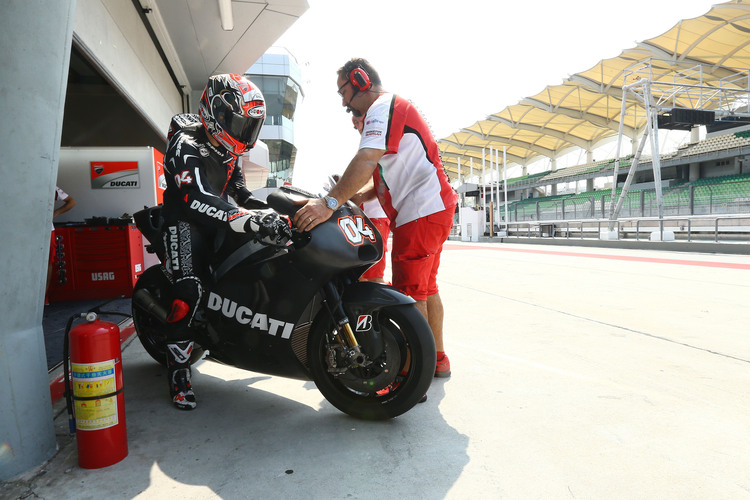 Andrea Dovizioso in Sepang