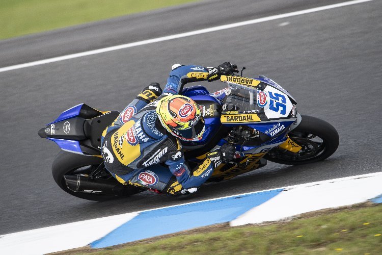 Andrea Locatelli beim Phillip Island-Test