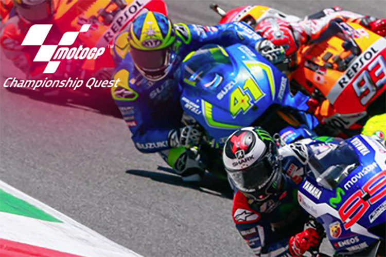 Sichern Sie sich jetzt kostenlos «MotoGP Championship Quest» 