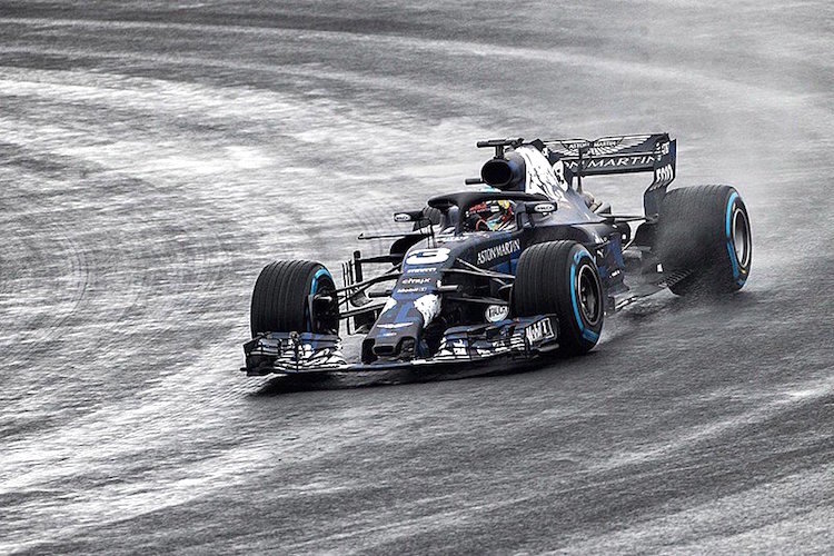 Daniel Ricciardo auf der Bahn