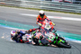 Alvaro Bautista (19) wusste nicht wohin