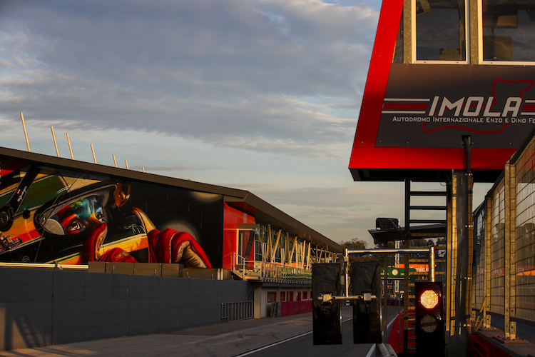 Abendstimmung im Imola