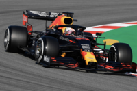 Max Verstappen auf der Bahn