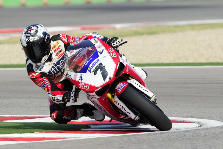 Carlos Checa in den Schikanen von Imola