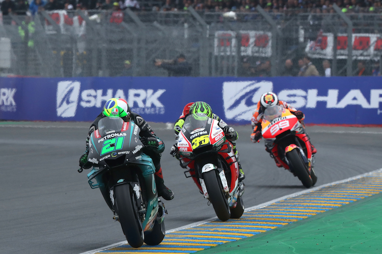 Franco Morbidelli sicherte sich in Le Mans den siebten Platz