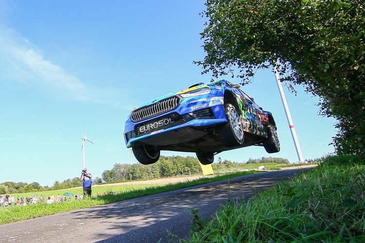 Julius Tannert im Anflug auf Platz 2