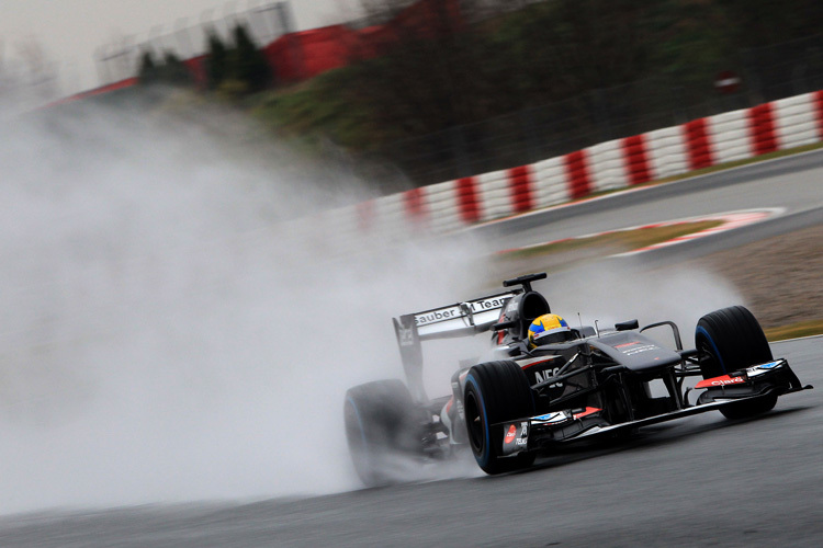 Esteban Gutiérrez vor seinem Abflug