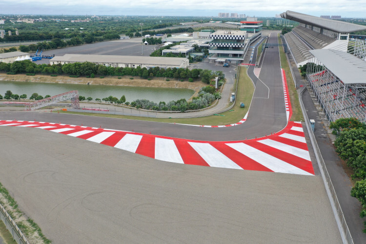 So präsentiert sich der Buddh International Circuit mit vergrößerter Auslaufzone