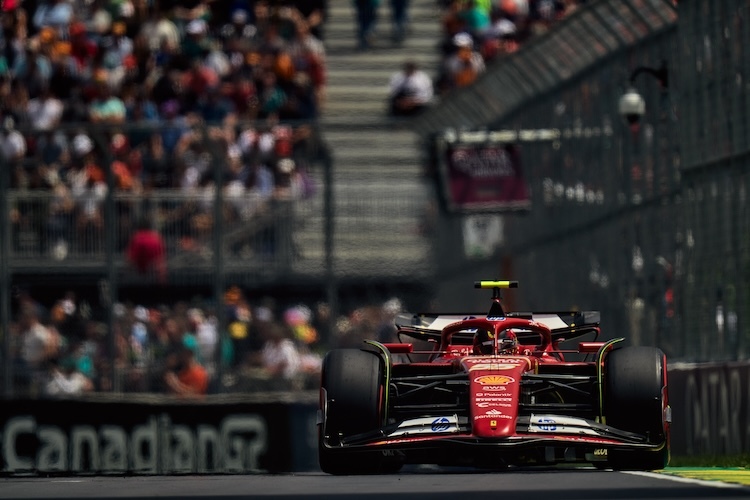 Carlos Sainz musste sich im Kanada-Qualifying mit dem zwölften Platz begnügen