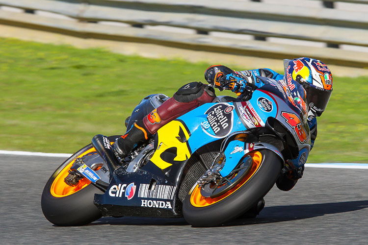 Jack Miller am Donnerstag auf der Honda des MarcVDS-Teams